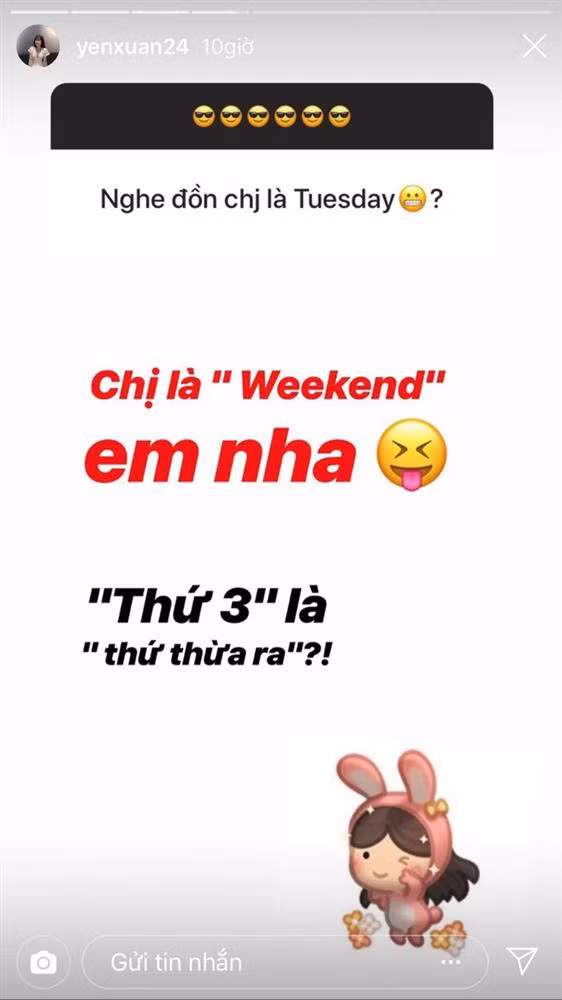 Yến Xuân cực khôn ngoan khi trả lời câu hỏi về việc liệu cô có phải người thứ 3 xen vào chuyện tình của Văn Lâm và Thương Võ.