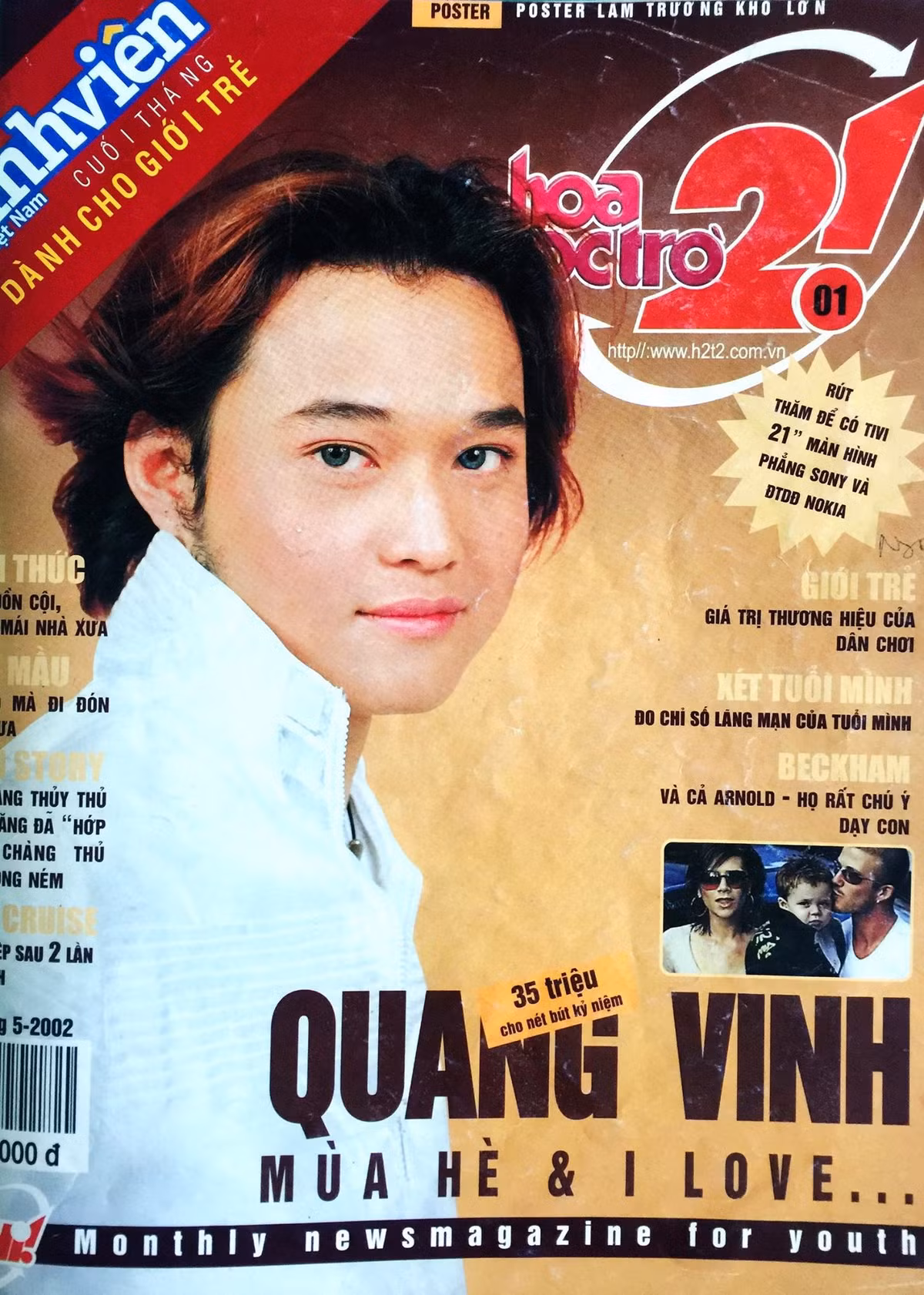 Số báo đặc biệt cuối tháng với sự xuất hiện của "hoàng tử sơn ca" Quang Vinh.