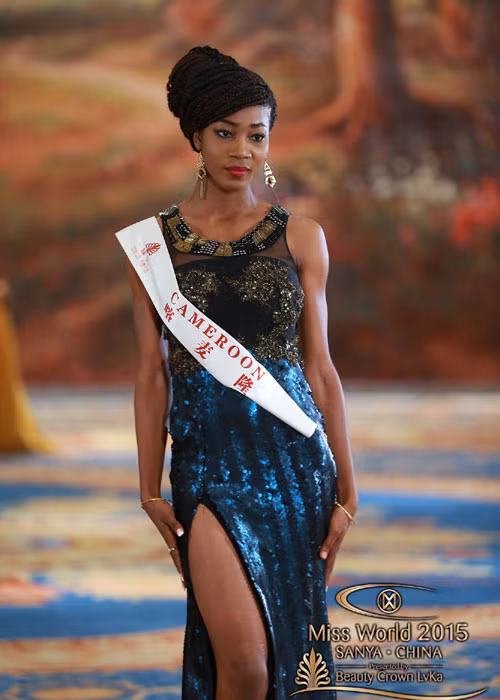 25 tuổi, đại diện của Cameroon là một trong những thí sinh có dung nhan "dừ" nhất tại cuộc thi Hoa hậu Thế giới 2015.