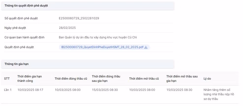 Xay moi tru so khoi doan the huyen Cu Chi: Cuoc dua cua 2 nha thau