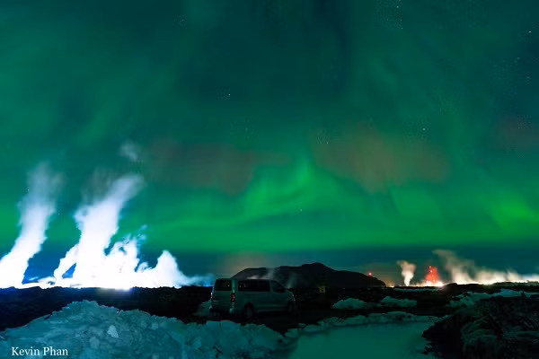 Bắc cực quang ‘nhuộm xanh’ bầu trời Iceland - Hình 7 Bac cuc quang ‘nhuom xanh’ bau troi Iceland-Hinh-7
