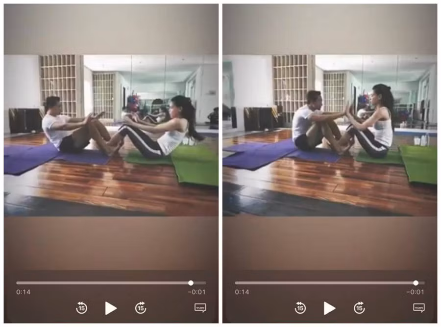 Hồ Ngọc Hà cũng đang có mối tình đẹp với Kim Lý. Cặp đôi thường xuyên sánh đôi bên nhau. Trên Instagram cá nhân, cô mới đây còn đăng tải clip cùng tập yoga với bạn trai Kim Lý tại nhà riêng.