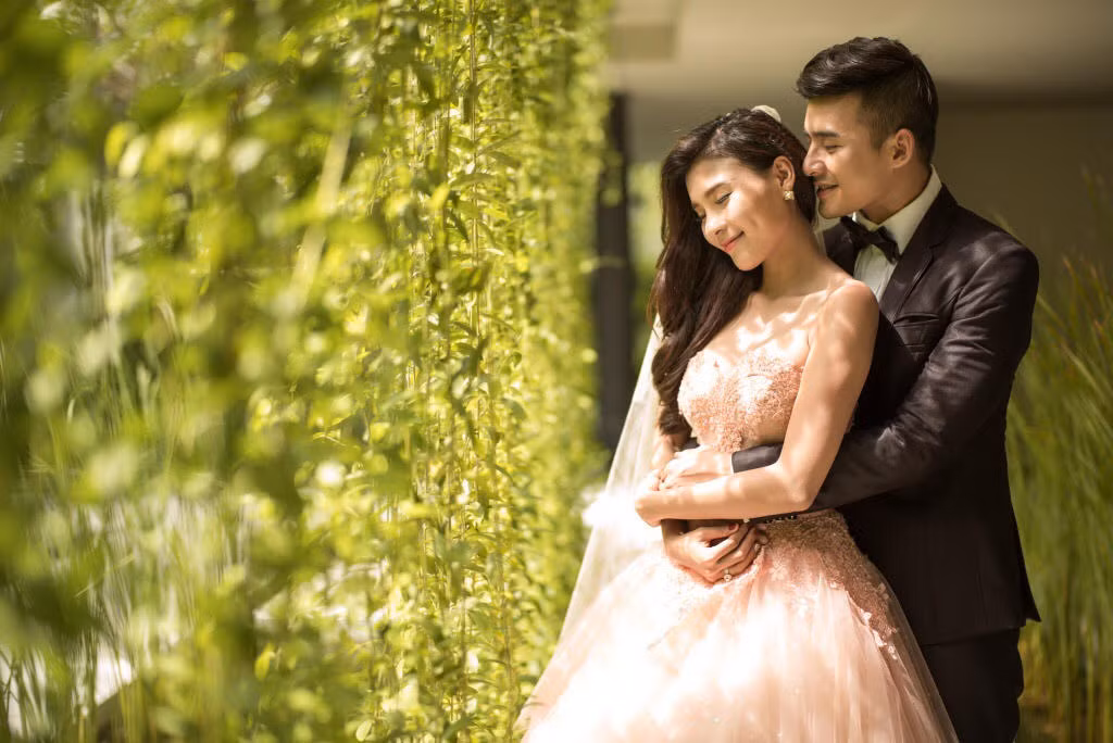 Tới năm 2016 cặp đôi quyết định tiến tới hôn nhân sau 3 năm hẹn hò. Ảnh: FBNV