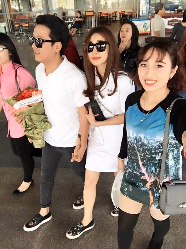 Sau ồn ào cùng Quế Vân, Trường Giang vẫn đưa Nhã Phương về ra mắt gia đình mình. Ảnh: Baomoi
