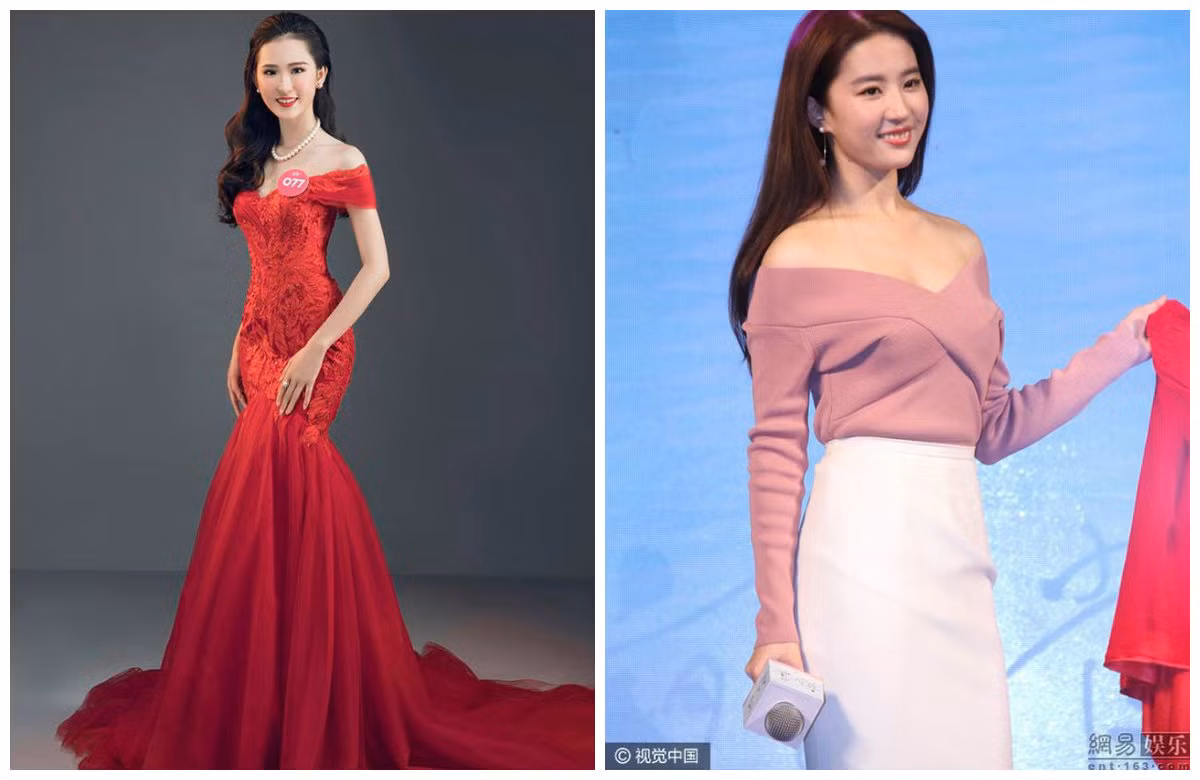 Bản thân Phan Cẩm Nhi cũng rất vui khi nhận được những lời nhận xét như thế. Trên trang cá nhân của mình, thí sinh Hoa hậu Việt Nam viết: "Lại thêm 1 tin đồn: “077 giống Lưu Diệc Phi quá”. Mọi người có thấy Nhi giống không? Cho cái nhận xét đi nào sao thấy ai cũng nói giống cô ấy". Ảnh: Kiếng Cận, 163.
