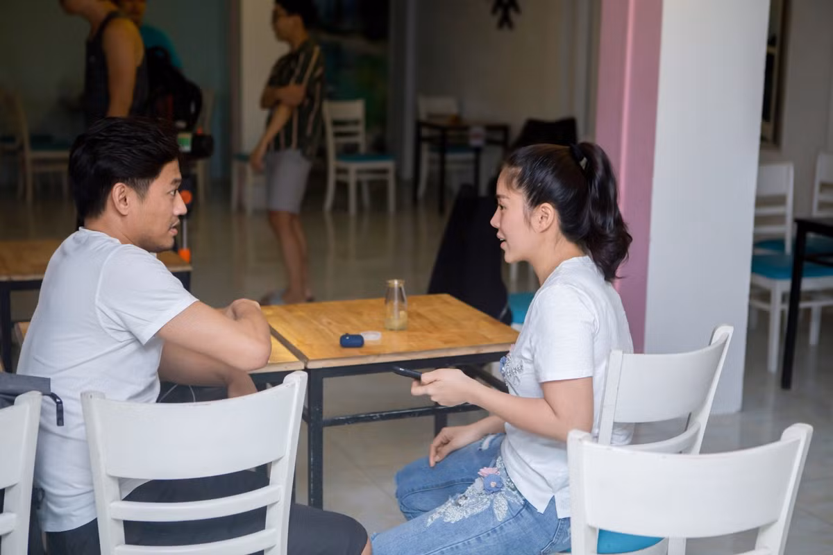 Lê Phương say sưa với vai diễn, có bị đánh, bị té cũng không biết đau.