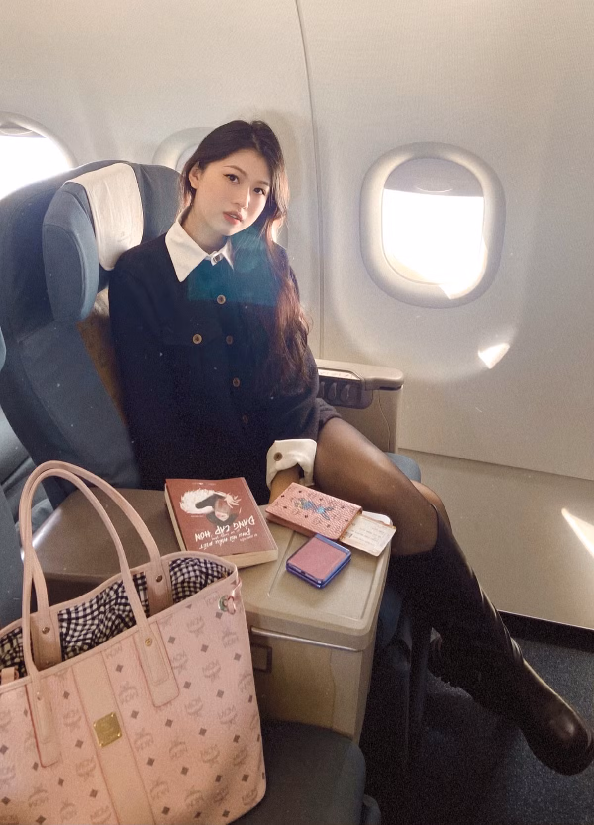 Sở hữu chiều cao khủng và vóc dáng cân đối nên định hướng tương lai của cô bạn là vừa làm một người mẫu vừa có thể thiết kế những bộ quần áo thật thời trang.
