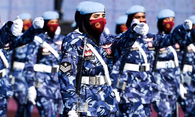 Qatar cũng là một trong số ít những quốc gia Trung Đông cho phép nữ giới gia nhập quân đội để phục vụ các nhiệm vụ đặc biệt. Nguồn ảnh: BMDP.