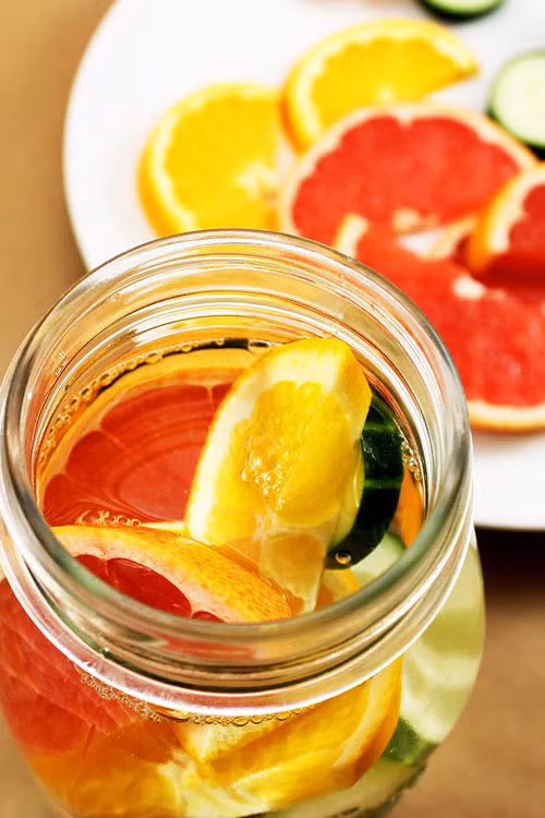 Loạt đồ uống detox giúp bạn "thả phanh" ăn uống ngày Tết không lo tăng cân Loat do uong detox giup ban
