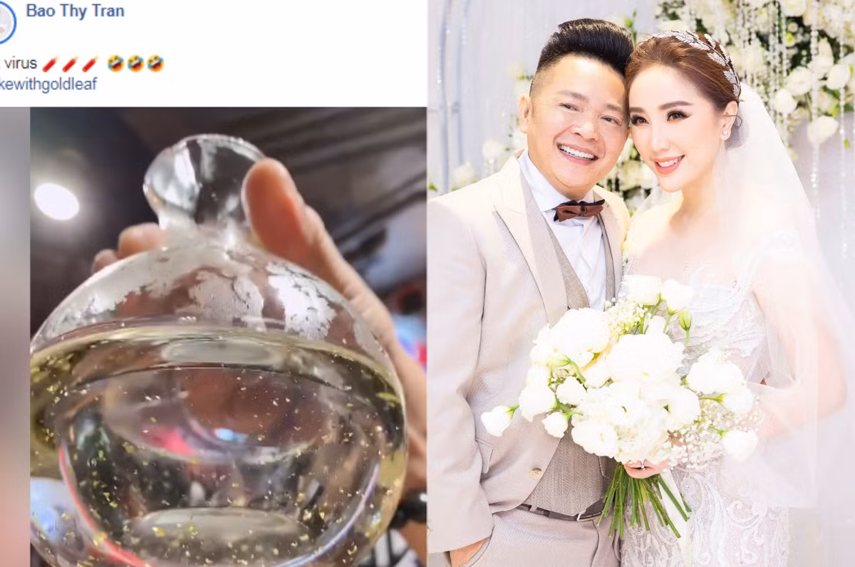 Bao Thy duoc chong dai gia cho uong 