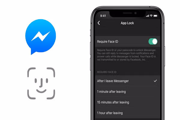 Facebook thử nghiệm Face ID để mở hộp thư Messenger trên iOS Facebook thu nghiem Face ID de mo hop thu Messenger tren iOS