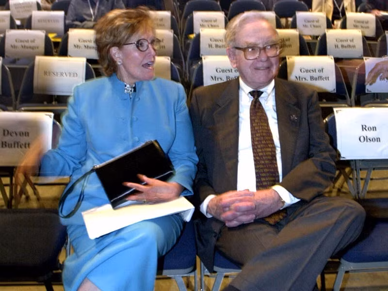 Nguoi vo “ky la” cua ty phu noi tieng Warren Buffett