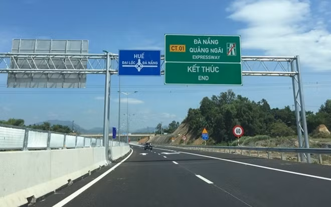 Cao toc Da Nang - Quang Ngai: Tu 1/8, khong dan the ETC se khong duoc luu thong