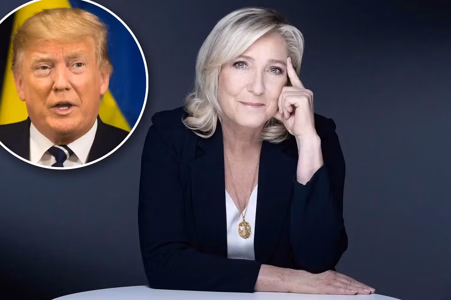My noi gi ve ban an voi lanh dao cuc huu Phap Le Pen?