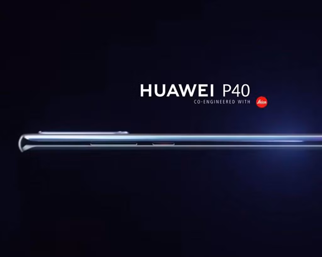 Gần đây, thiết kế P40 cũng hé lộ cùng với thiết kế của P40 Pro. Viền mỏng, nút nguồn và âm lương bên phải màn hình.