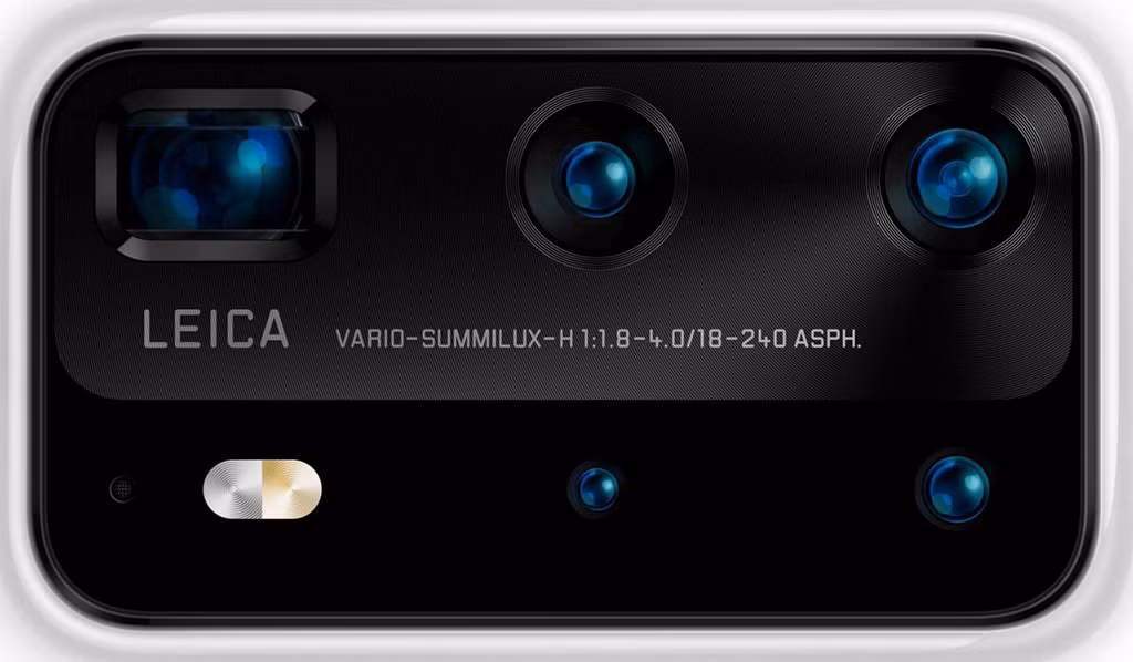 Hình ảnh concept cụm penta camera sau của P40 Pro rõ nét