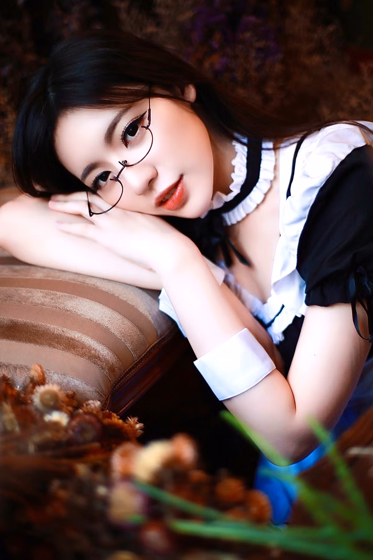 Trong trang phục cosplay hầu gái, Tạ Lập Kỳ khiến người hâm mộ thích thú và nhận xét rằng, cô nàng là một trong những nàng hầu gái xinh đẹp nhất.