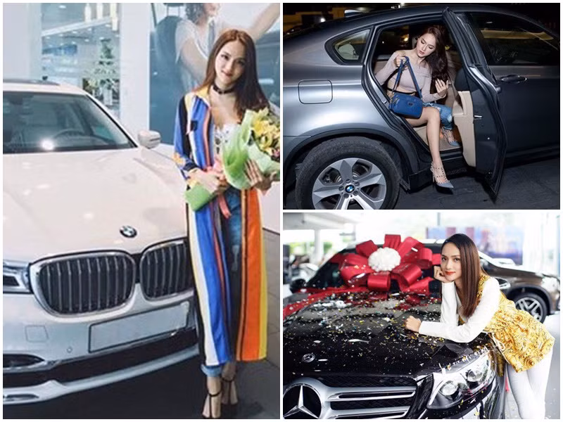 Hương Giang sở hữu không ít xe hơi sang trọng. Theo Dân Việt, cô cùng một lúc tậu 2 chiếc xe có tổng giá trị lên đến 6 tỷ năm 2018, là chủ nhân của một chiếc xe gần 5 tỷ, một chiếc hơn 2 tỷ và một chiếc 8 tỷ. Ảnh: Lao động