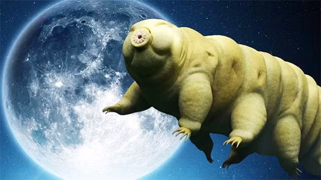 Tardigrada là một sinh vật có 8 chân, kích thước trung khoảng 0,5 mm nên chỉ nhìn được dưới kính hiển vi. Giới khoa học nhận định rằng một loại protein chỉ có trong cơ thể của gấu nước, có tên là Dsup (protein ức chế tổn thương), đã giúp bảo vệ cơ thể chúng không bị tổn hại trong môi trường khắc nghiệt.