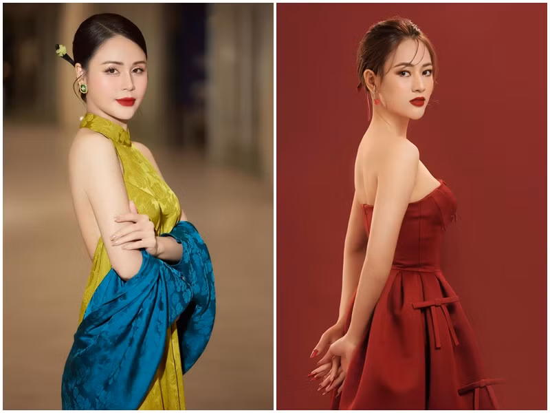  Lương Thu Trang - Việt Hoa (phải) đều đang lọt top 10 đề cử Diễn viên nữ ấn tượng tại VTV Awards 2024. Ảnh: FB Lương Thu Trang, Việt Hoa.