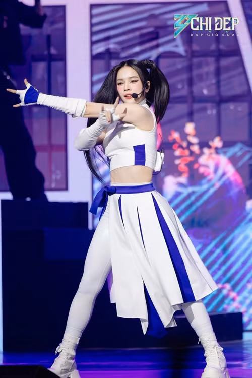 Năm 2024, Mie tích cực làm DJ, tham gia chương trình truyền hình. Cô góp mặt trong Sao nhập ngũ, Chị đẹp đạp gió. Ảnh: FB Mie.