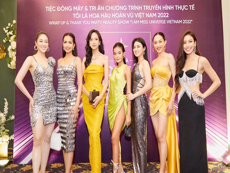 Năm 2022, Mỹ Ngân tham gia cuộc thi Hoa hậu Hoàn vũ Việt Nam. Ảnh: FB Mỹ Ngân.
