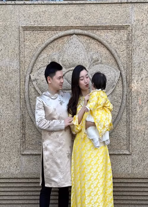 Mỹ Linh từng chia sẻ trên Vietnamnet, khoảng 4 tháng làm dâu, cô vẫn chưa biết hết sinh hoạt của mọi người trong gia đình nên được mẹ chồng chỉ dạy rất nhiều. Ảnh: FB Mỹ Linh.