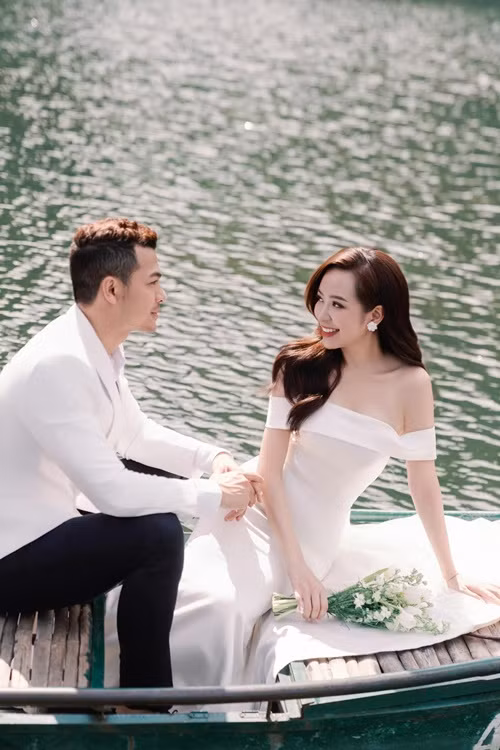 Kim Oanh chia sẻ, Vũ Tuấn Việt là người đàn ông của gia đình, sống tự lập và trách nhiệm. Ảnh: FB Kim Oanh.