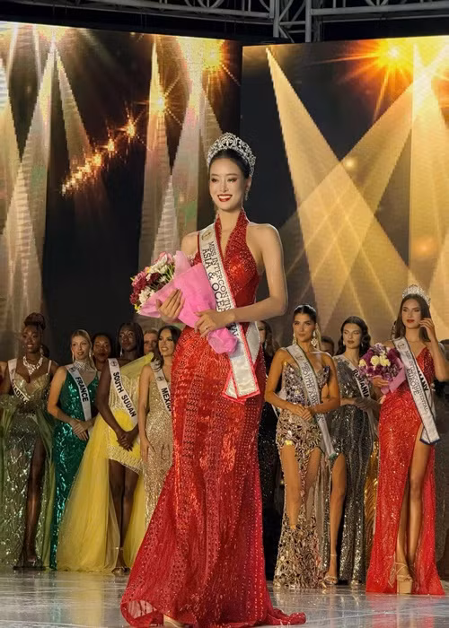 Bui Khanh Linh doat a hau 3, Puerto Rico dang quang Miss Intercontinental-Hinh-2