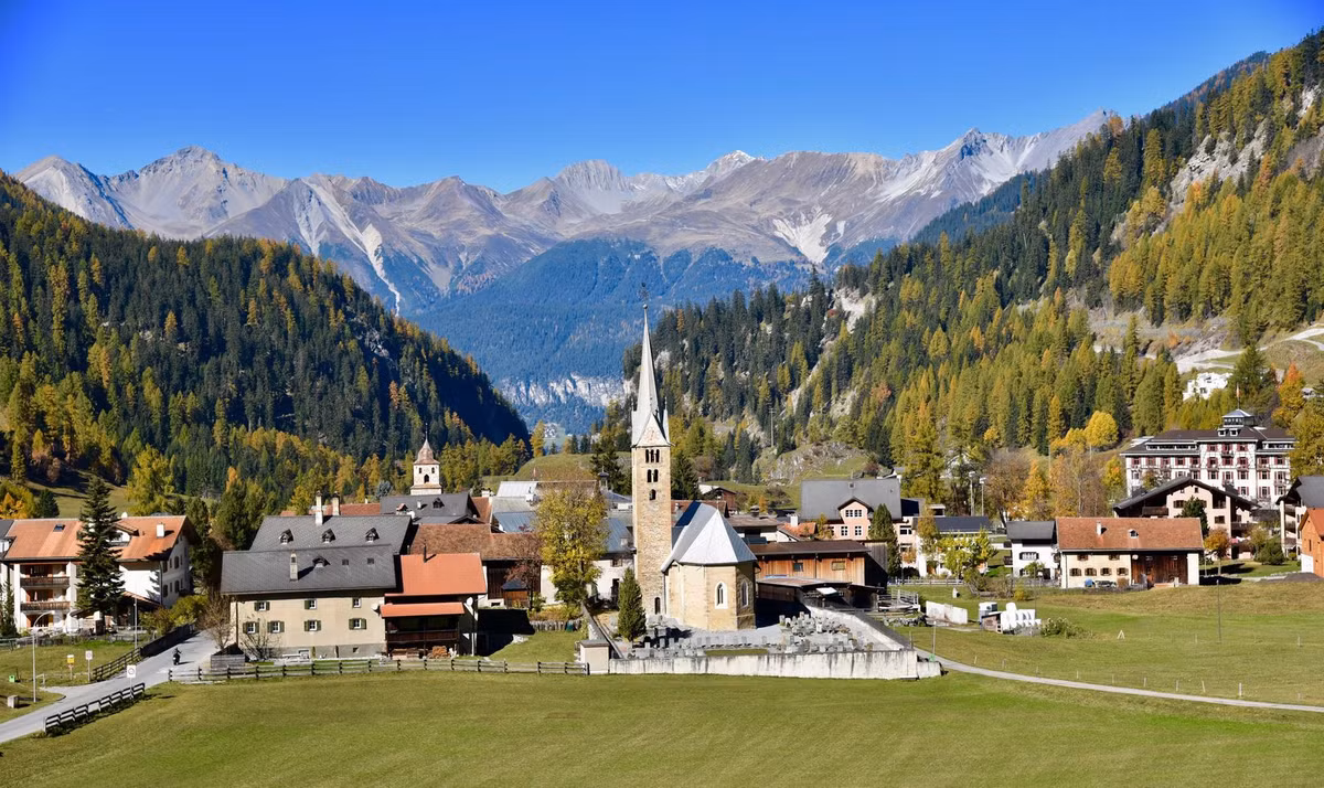 Bergün là một ngôi làng thuộc vùng Albula, bang Graubunden. Đây là điểm du lịch rất nổi tiếng của Thụy Sĩ. Ảnh: IT.