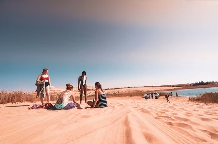 Choáng ngợp ốc đảo xanh giữa lòng sa mạc Sahara - Hình 10 Choang ngop oc dao xanh giua long sa mac Sahara-Hinh-10