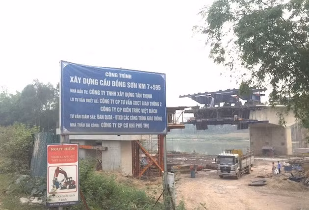 Cau Dong Son 1.163 ty nhieu sai pham: Biet gi ve CDT Tan Thinh?