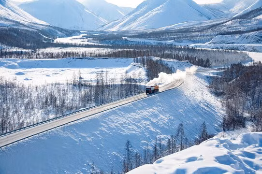 6. Verkhoyansk, Nga:-69,8°C. Là sinh sống của khoảng 1.000 người, thị trấn Nga này nằm trong Vòng Bắc Cực và là một trong những nơi được coi là 'Cực lạnh' phía bắc, nơi nhiệt độ lạnh nhất từng được ghi nhận ở bán cầu bắc. Ảnh:Adobe Stock