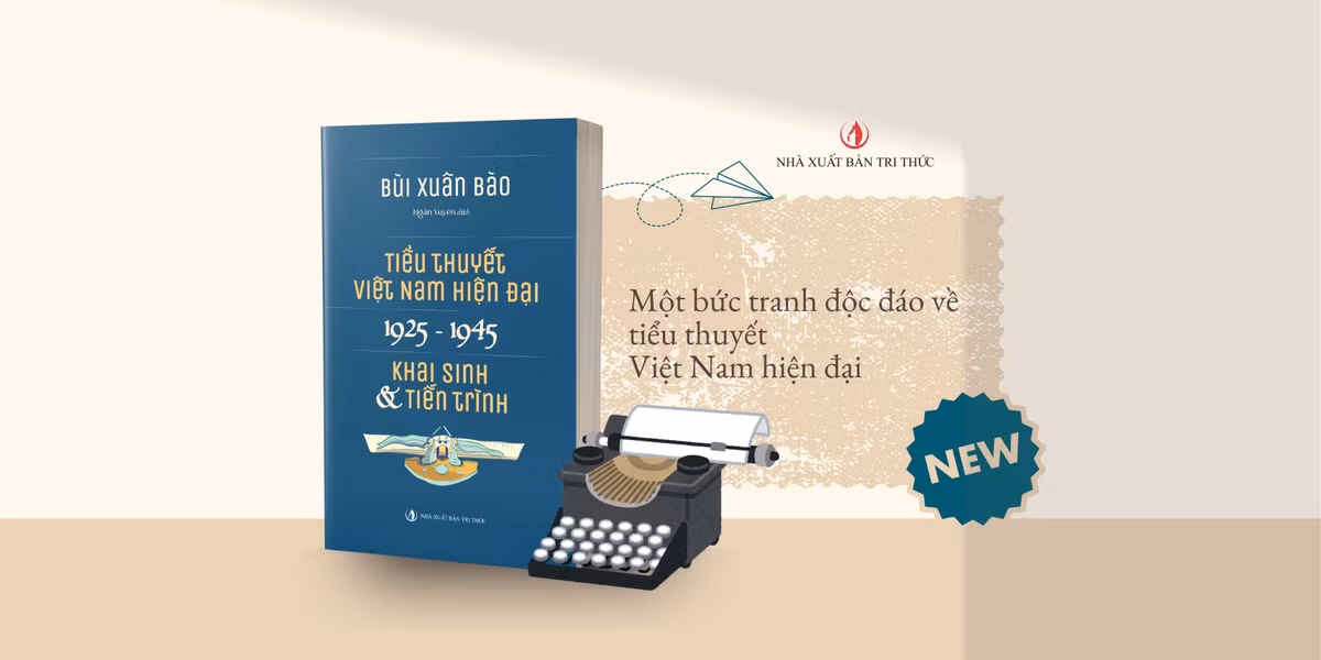 Cuốn sách Tiểu thuyết Việt Nam hiện đại 1925 - 1945: Khai sinh và tiến trình nguyên là luận án thứ hai (phụ) mà tác giả Bùi Xuân Bào đệ trình cùng luận án thứ nhất (chính) để lấy bằng Tiến sĩ văn chương quốc gia tại Đại học Sorbonne (Pháp) năm 1961.