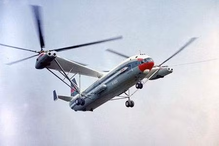 Trong quá khứ, trực thăng Mi-12 của Liên Xô cũng từng là loại trực thăng lớn nhất và nặng nhất từng được chế tạo. Nguyên mẫu của chiếc Mi-12 được ra đời với khả năng cất cánh cùng trọng lượng tối đa lên tới 105 tấn. Nguồn ảnh: QQ.