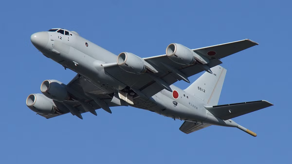 Chưa dừng ở đó, Nhật cũng rao bán các máy bay tuần tra biển loại Kawasaki P-1 cho cả Anh - quốc gia xuất khẩu vũ khí lớn thứ hai thế giới thời điểm bấy giờ. Đáng tiếc là lời chào mời này của Nhật cũng có vẻ đã thất bại. Nguồn ảnh: Shaeb.