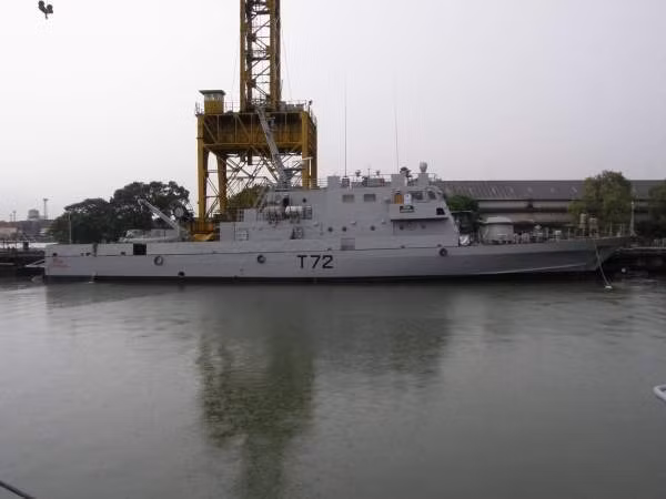 Nguy hiểm nhất trong số đó có lẽ là tàu tuần tra lớp Car Nicobar với số lượng khoảng 14 chiếc kèm theo độ giãn nước 325 tấn. Nguồn ảnh: INSnavy.