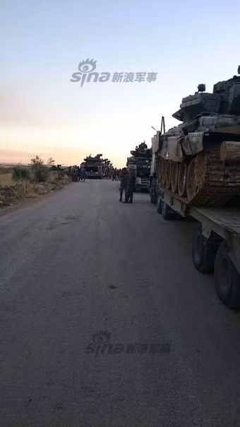 Số lượng T-90A được triển khai có thể hơn 10 chiếc.