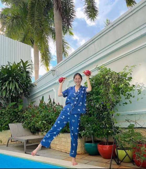 Không gian bên trong biệt thự của Hoa hậu Trái Đất Phương Khánh.