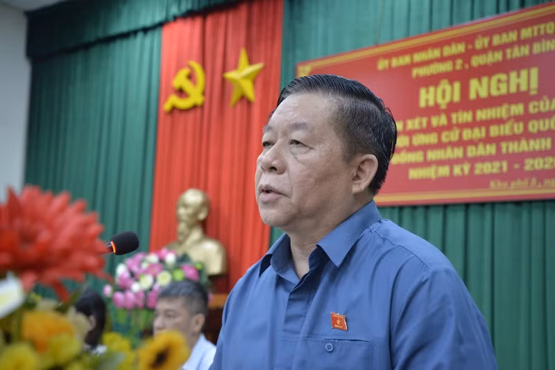 Tại hội nghị, 100% cử tri tham dự đã biểu quyết thống nhất giới thiệu ông Nguyễn Trọng Nghĩa ứng cử ĐBQH khoá XV.