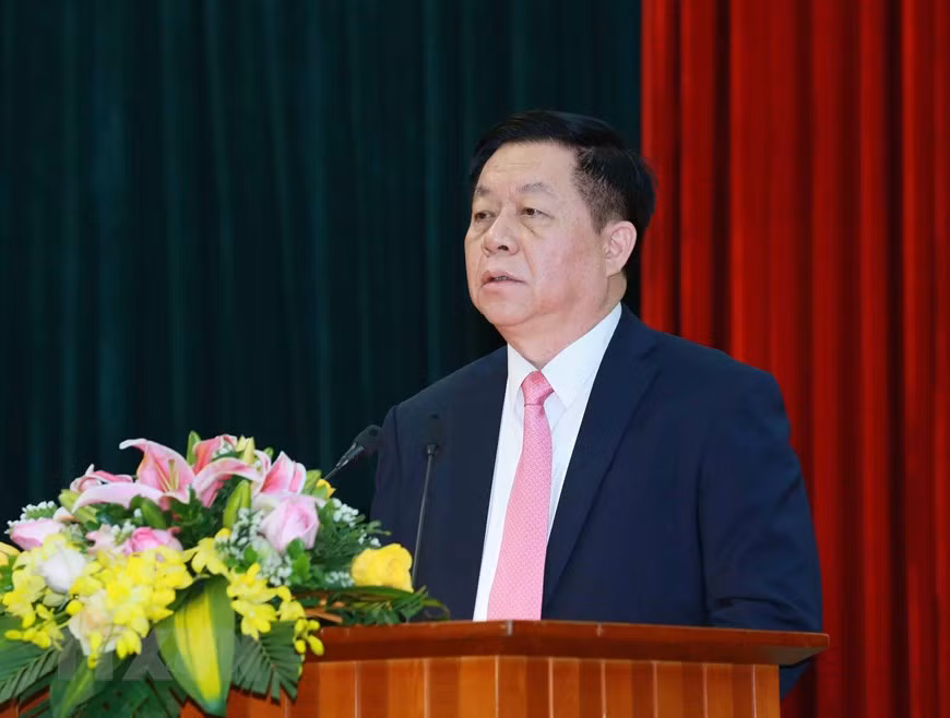 "Khi được người dân tín nhiệm, tôi sẽ tiếp tục thực hiện những điều đảng, đất nước và nhân dân gửi gắm", Trưởng Ban Tuyên giáo Trung ương nhấn mạnh.