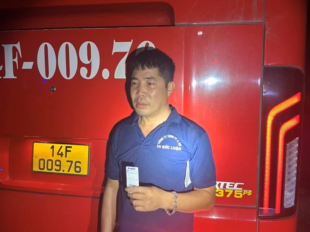 Lien tiep phat hien lai xe su dung ma tuy o Ha Tinh