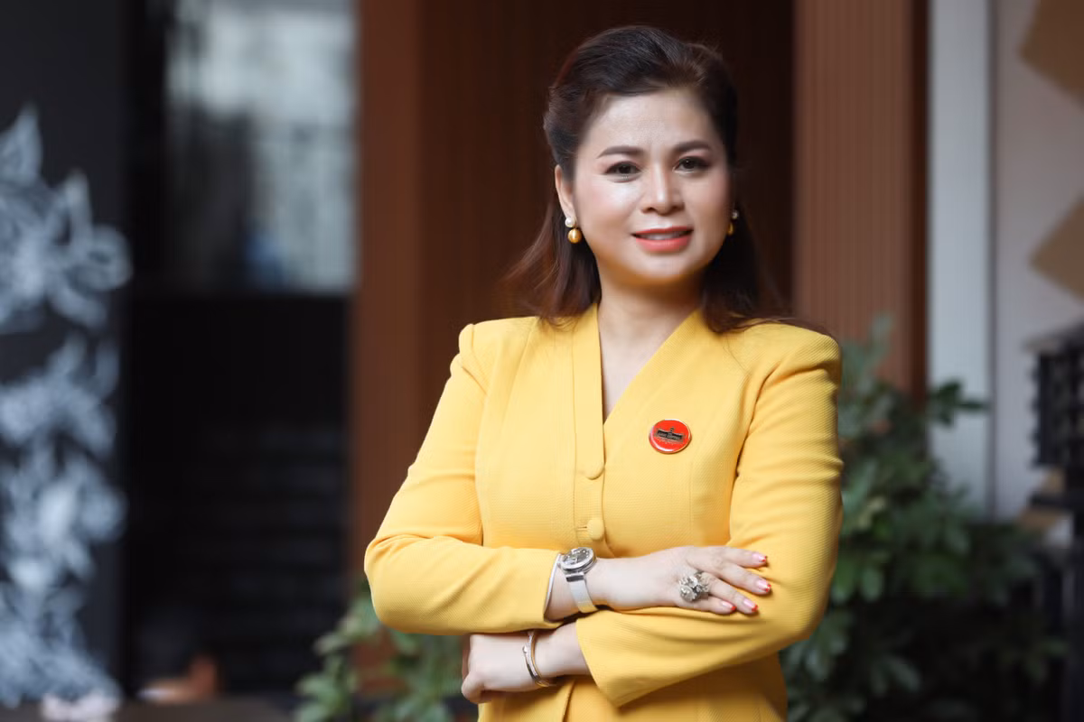 CEO King Coffee – Lê Hoàng Diệp Thảo (SN 1973) là nữ doanh nhân thành công nhất trong lĩnh vực cà phê. Ảnh: FBNV