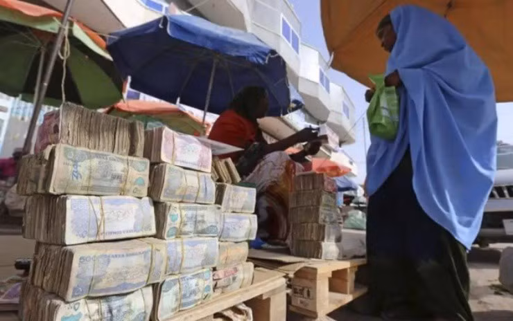 Hoạt động bán tiền ở Somaliland nhộn nhịp tới mức người ta còn ví nó như Phố Wall của Mỹ.