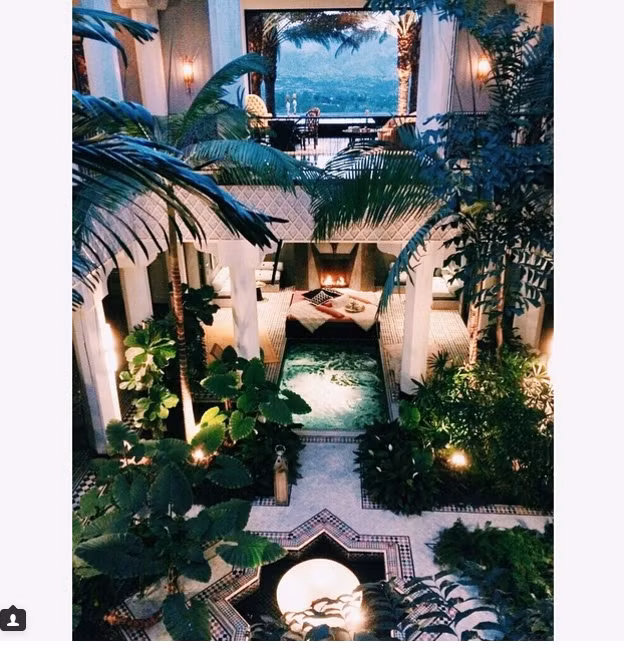 Một góc vườn xanh mướt chẳng khác khu resort cao cấp. Nguồn ảnh: Business Insider, CNBC