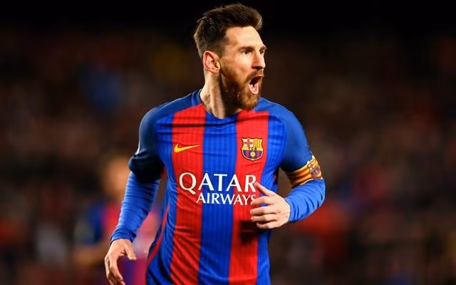 Khi còn chơi cho Barcelona, Messi ký bản hợp đồng phá kỷ lục vào năm 2017, với mức lương trung bình là 168 triệu USD mỗi năm. Ảnh: CNBC