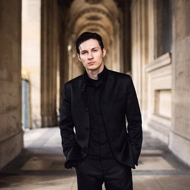 Durov đồng sáng lập Telegram với anh trai Nikolai vào năm 2013. Phần lớn tài sản của anh đến từ Telegram, ứng dụng được định giá 30 tỷ USD. Ảnh: Getty
