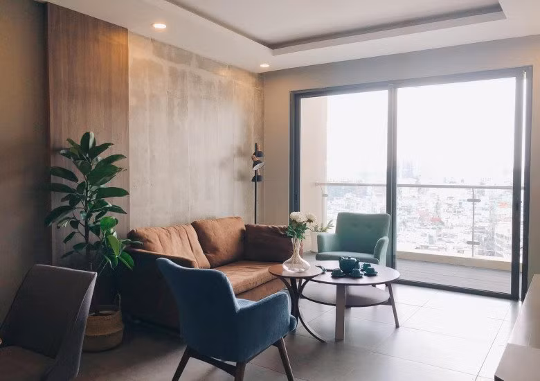 Một trong số đó là căn hộ mang phong cách Nhật Bản, nằm trong khu chung cư cao cấp ở quận 4 (TP HCM). Ảnh: FBNV