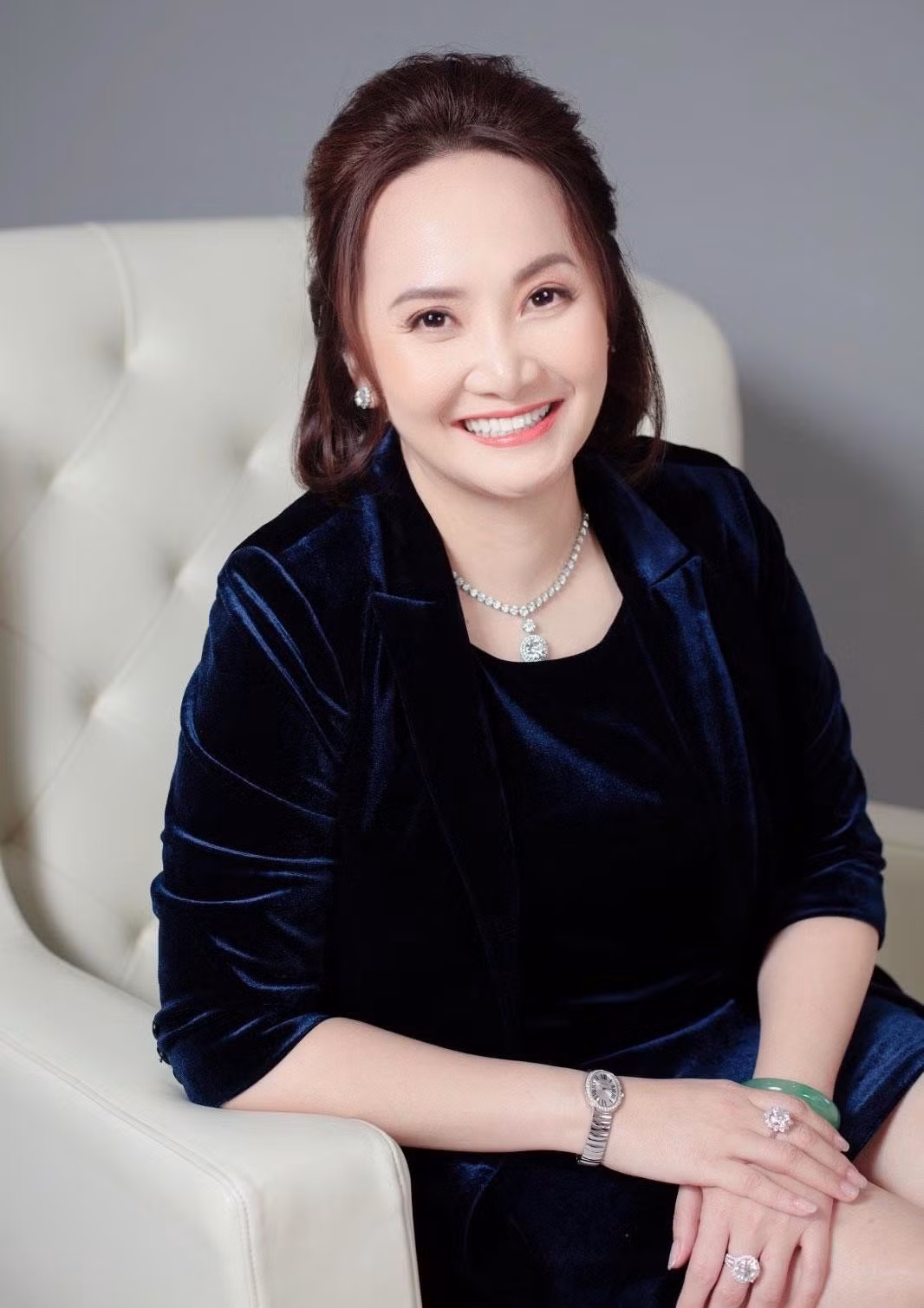 Doanh nhân Đặng Huỳnh Ức My từng sang New Zealand học tập và lấy bằng cử nhân Quản trị kinh doanh - Tài chính. Bà hiện sở hữu khối tài sản khoảng 1.462 tỷ đồng, xếp vị trí thứ 29 trong Top 50 nữ doanh nhân giàu nhất trên sàn chứng khoán Việt. Ảnh: TTC