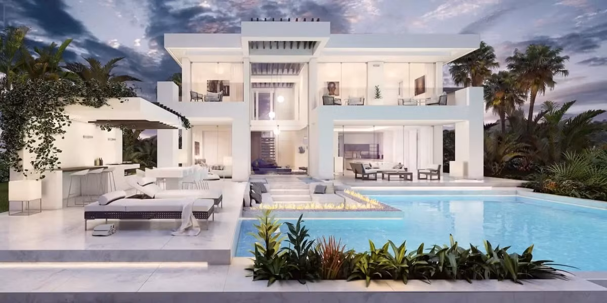 Bên cạnh đó, Ronaldo còn có một ngôi nhà tuyệt đẹp ở vùng Costa del Sol, miền nam Tây Ban Nha để nghỉ dưỡng cùng gia đình. Ảnh: Investo International